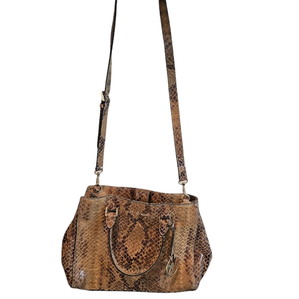 Michael Kors Snakeprint Python Crossbody Bag - image 2